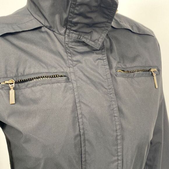 Hive &‎ Honey Lightweight Nylon Water Repellent Rain Jacket Black XS - Picture 10 of 16